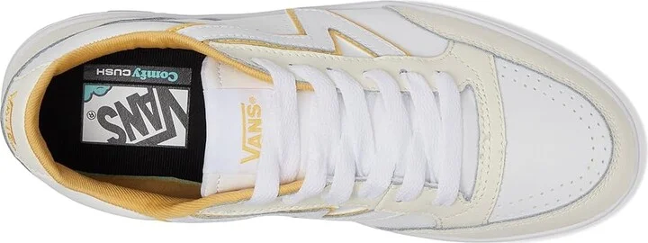 Vans Lowland ComfyCush Shoes Joyride Yellow : Men's 6 - Women's 7.5 Medium, Leather - Image 2