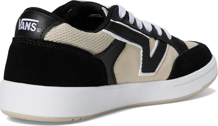 Vans Lowland ComfyCush Shoes New Varsity Black/Peyote : Men's 3.5 - Women's 5 Medium, Leather - Image 4