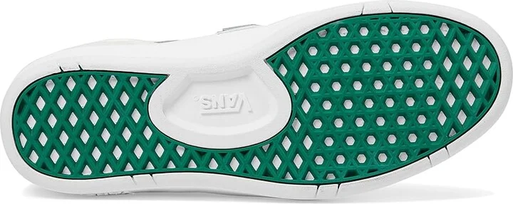 Vans Lowland ComfyCush Shoes Sport White/Green : Men's 5 - Women's 6.5 Medium, Leather - Image 3