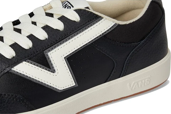 Vans Lowland ComfyCush Shoes Vintage Sport Black : Men's 5 - Women's 6.5 Medium, Leather - Image 7