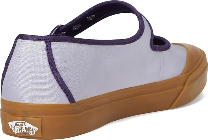 Vans Mary Jane Flat Shoes Nylon Purple/Black : Men's 13 - Women's 14.5 Medium, Canvas - Image 4