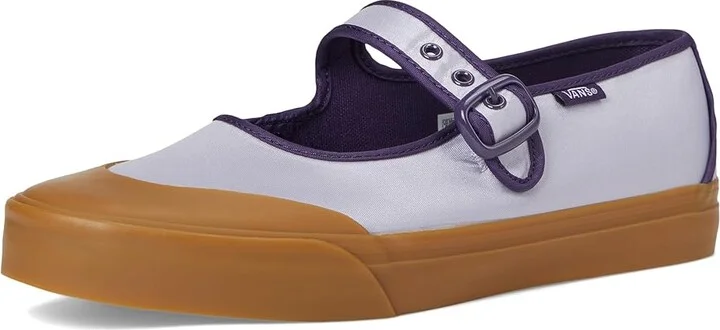 Vans Mary Jane Flat Shoes Nylon Purple/Black : Men's 13 - Women's 14.5 Medium, Canvas - Image 5
