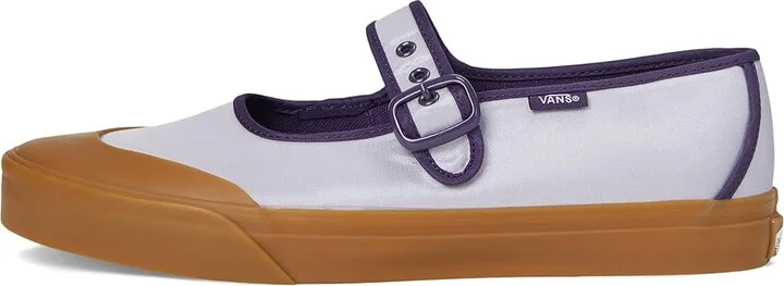 Vans Mary Jane Flat Shoes Nylon Purple/Black : Men's 13 - Women's 14.5 Medium, Canvas - Image 6