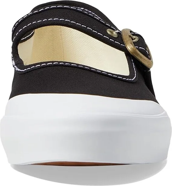 Vans Mary Jane Lace-up Boots Black/True White : Men's 3.5 - Women's 5 Medium, Canvas - Image 5