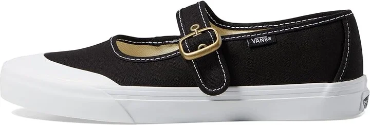 Vans Mary Jane Lace-up Boots Black/True White : Men's 3.5 - Women's 5 Medium, Canvas - Image 6