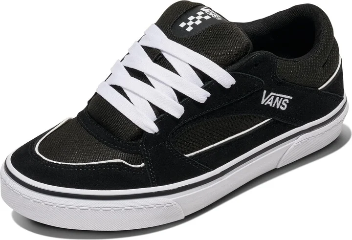 Suede/Mesh Black/White