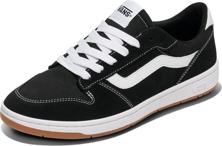 Suede/Canvas Black/White