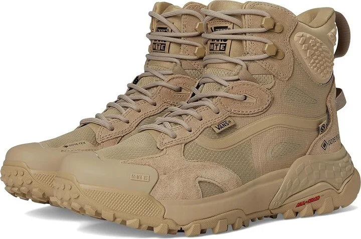 Vans MTE Crestline Adv GORE-TEX Climbing Shoes Khaki : Men's 7 - Women's 8.5 Medium, Leather/Rubber