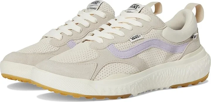 Vans MTE Ultrarange Neo VR3 Athletic Shoes Perf Suede White/Purple : Men's 4.5 - Women's 6 Medium, Leather