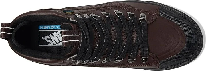 Vans MTEtm SK8-Hi(r) Dr Waterproof Snow Shoes Chocolate/Black : Men's 6.5 - Women's 8 Medium, Leather - Image 2