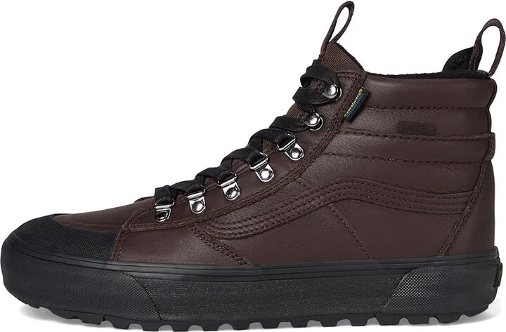 Vans MTEtm SK8-Hi(r) Dr Waterproof Snow Shoes Chocolate/Black : Men's 6.5 - Women's 8 Medium, Leather - Image 6