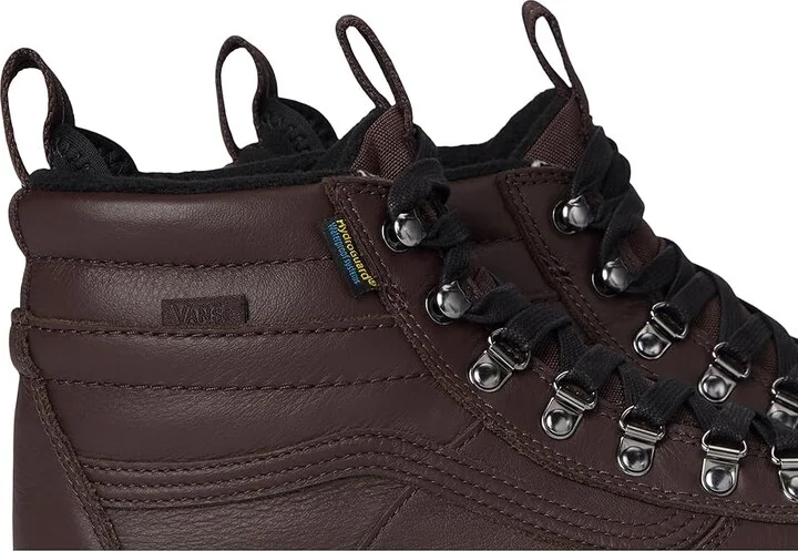 Vans MTEtm SK8-Hi(r) Dr Waterproof Snow Shoes Chocolate/Black : Men's 6.5 - Women's 8 Medium, Leather - Image 7