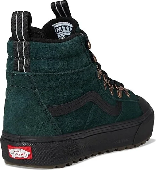 Vans MTEtm SK8-Hi(r) Dr Waterproof Snow Shoes Scarab/Black : Men's 5.5 - Women's 7 Medium, Leather - Image 4
