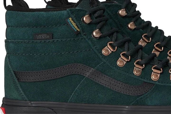 Vans MTEtm SK8-Hi(r) Dr Waterproof Snow Shoes Scarab/Black : Men's 5.5 - Women's 7 Medium, Leather - Image 7