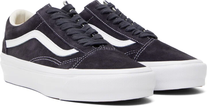 Vans Navy LX Old Skool Sneakers - Image 4
