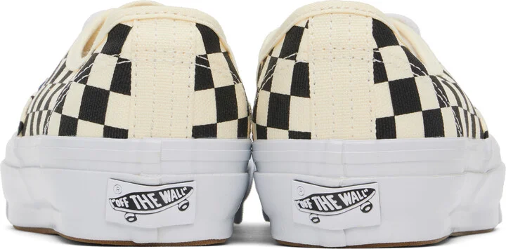 Vans Off-White & Black Authentic Reissue 44 Sneakers - Image 2