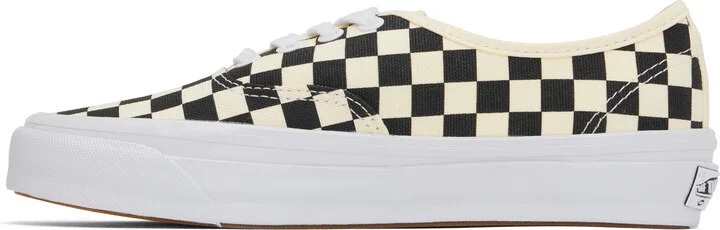 Vans Off-White & Black Authentic Reissue 44 Sneakers - Image 3