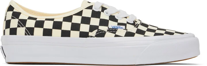 Vans Off-White & Black Authentic Reissue 44 Sneakers