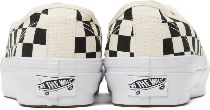Vans Off-White & Black LX Authentic Reissue 44 Sneakers - Image 2
