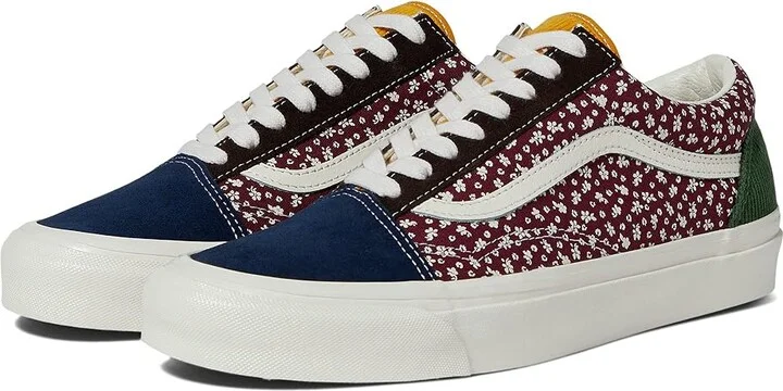 Vans Old Skool 36 DX Women's Shoes White : Men's 4.5 - Women's 6 B - Medium, Leather/Textile
