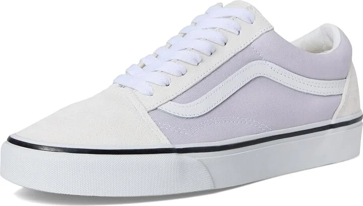 Vans Old Skool Athletic Shoes 2-Tone Lilac Mist : Men's 9.5 - Women's 11 Medium, Canvas/Suede - Image 5