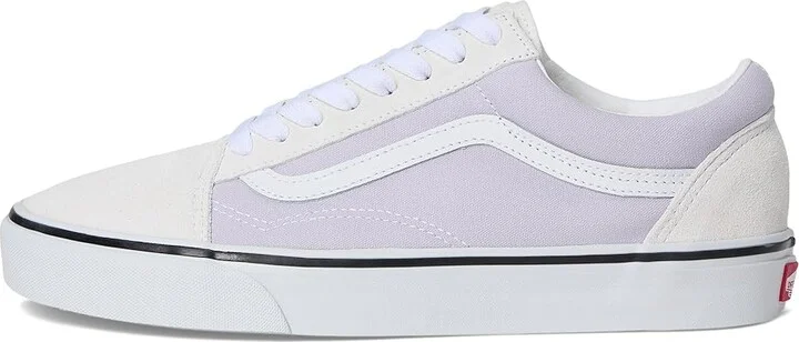 Vans Old Skool Athletic Shoes 2-Tone Lilac Mist : Men's 9.5 - Women's 11 Medium, Canvas/Suede - Image 6