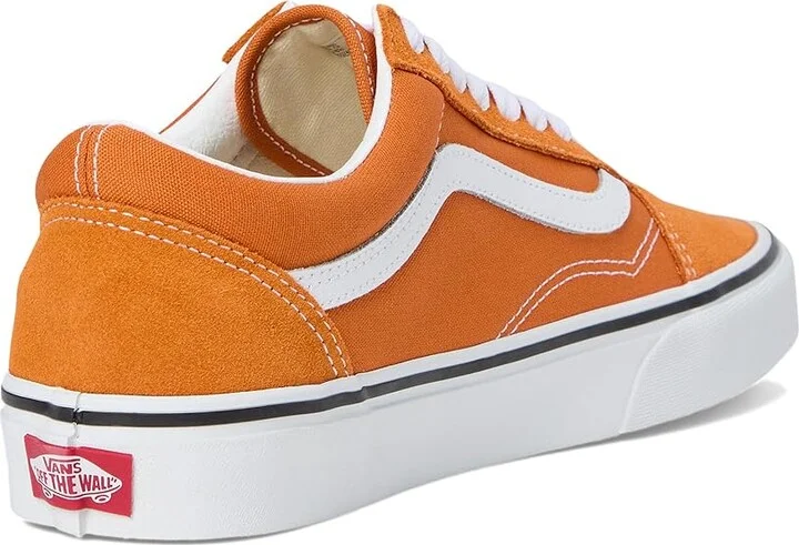 Vans Old Skool Athletic Shoes Color Theory Marmalade : Men's 7 - Women's 8.5 Medium, Canvas/Suede - Image 4