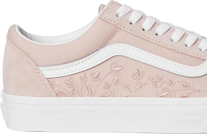 Vans Old Skool Athletic Shoes Ditsy Bloom Sepia Rose : Men's 13 - Women's 14.5 Medium, Canvas/Suede - Image 7