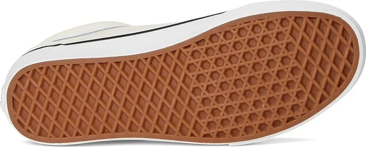 Vans Old Skool Athletic Shoes Marshmallow/Green : Men's 8 - Women's 9.5 Medium, Canvas/Leather/Suede - Image 3