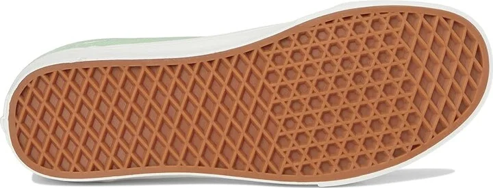 Vans Old Skool Athletic Shoes Pastel Cacti Green : Men's 4 - Women's 5.5 Medium, Canvas/Leather/Suede - Image 3