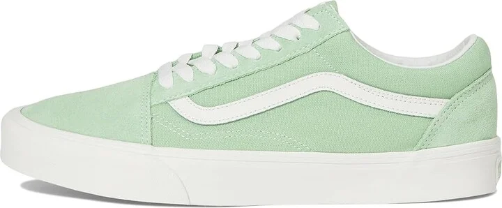 Vans Old Skool Athletic Shoes Pastel Cacti Green : Men's 4 - Women's 5.5 Medium, Canvas/Leather/Suede - Image 6