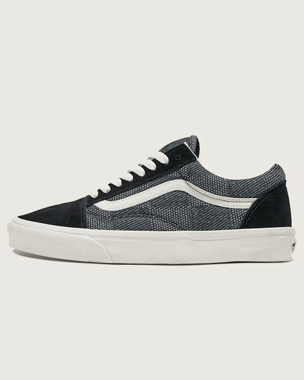 Vans Old Skool Denim Shoes (Black) - 4.0 Boys / 5.5 Women