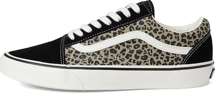 Vans Old Skool Lace-up Boots Black/Leopard : Men's 3.5 - Women's 5 Medium, Canvas/Suede - Image 6