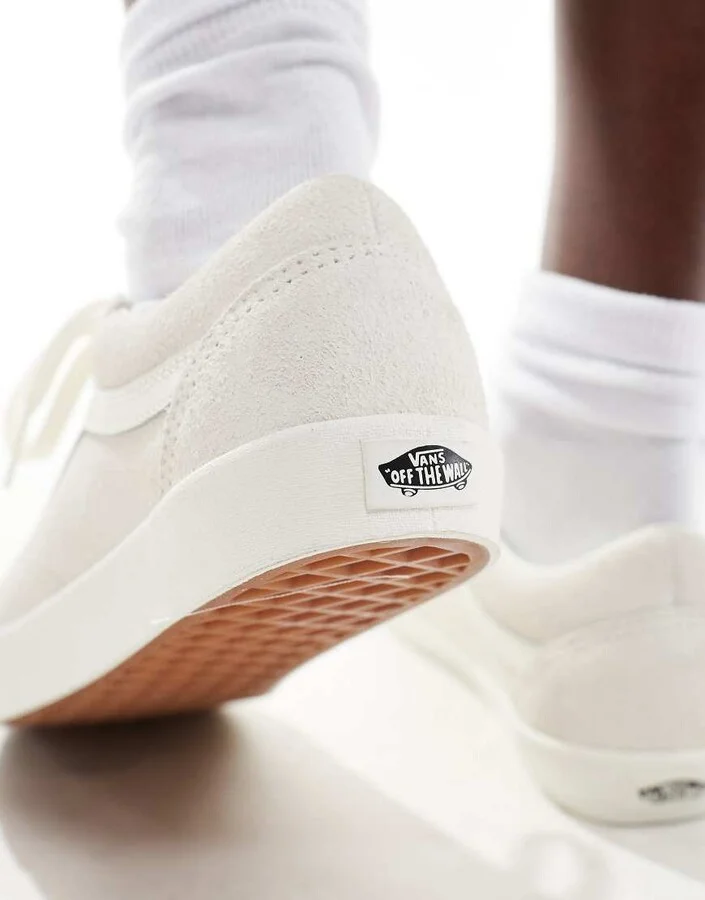 Vans Old Skool Lowpro sneakers in white - Image 4