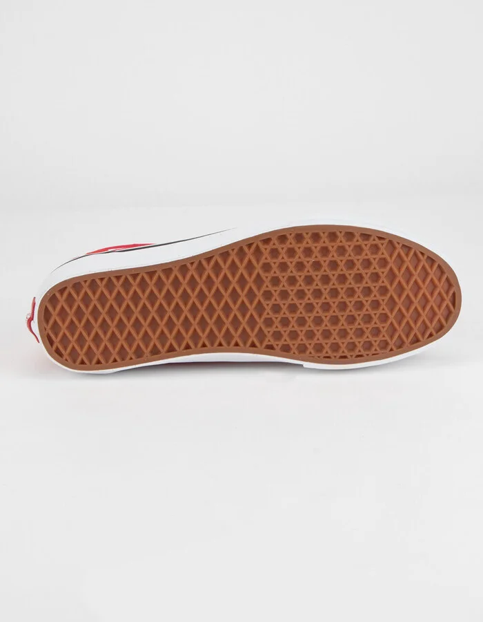 VANS Old Skool Racing Red & True White Shoes - Image 6