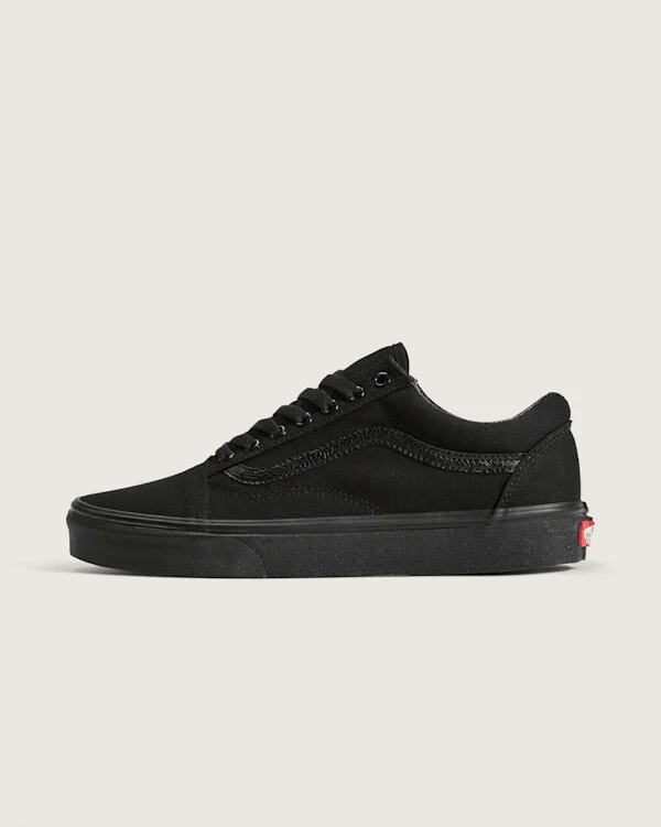 Vans Old Skool Shoes (Black) - 3.5 Boys / 5.0 Women