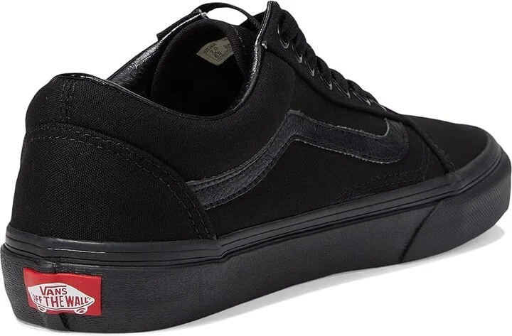 Vans Old Skool Shoes Black/Black : Men's 6.5 - Women's 8 Medium, Canvas/Leather/Suede - Image 5