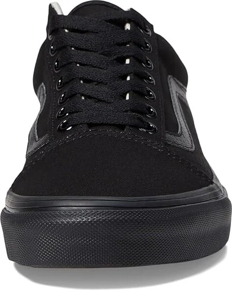 Vans Old Skool Shoes Black/Black : Men's 6.5 - Women's 8 Medium, Canvas/Leather/Suede - Image 6