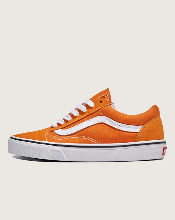 Vans Old Skool Shoes (Marmalade Orange) - 3.5 Boys / 5.0 Women
