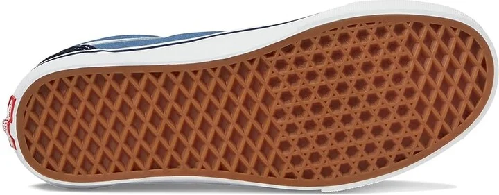 Vans Old Skool Shoes Navy : Men's 7 - Women's 8.5 Medium, Canvas/Leather/Suede - Image 4
