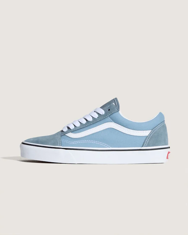 Vans Old Skool Shoes (Stormy Weather Blue) - 3.5 Boys / 5.0 Women