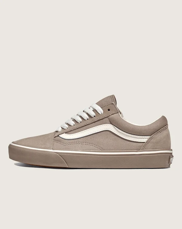 Vans Old Skool Shoes (Warm Grey) - 3.5 Boys / 5.0 Women
