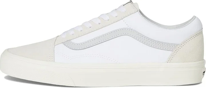 Vans Old Skool Skate Shoes 2-Tone Marshmallow/White : Men's 4 - Women's 5.5 Medium, Canvas/Rubber/Suede - Image 6