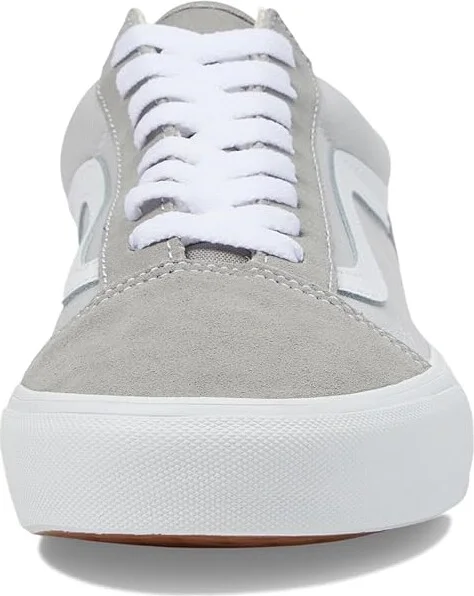 Vans Old Skool Skate Shoes Canvas/Suede Block Gray : Men's 7.5 - Women's 9 Medium, Canvas/Rubber/Suede - Image 5