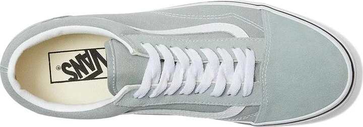 Vans Old Skool Skate Shoes Color Theory Pure Grey : Men's 11 - Women's 12.5 Medium, Canvas/Rubber/Suede - Image 2