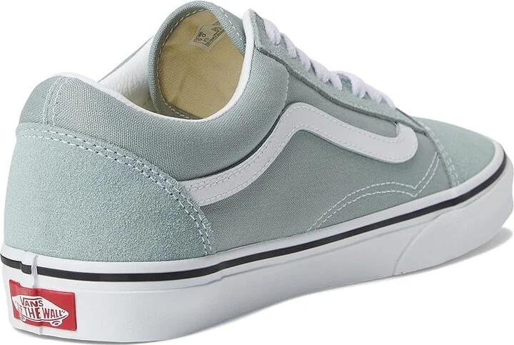 Vans Old Skool Skate Shoes Color Theory Pure Grey : Men's 11 - Women's 12.5 Medium, Canvas/Rubber/Suede - Image 4