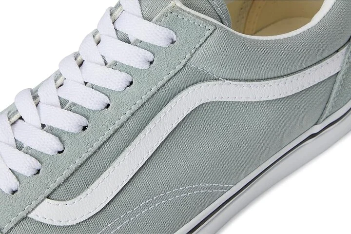 Vans Old Skool Skate Shoes Color Theory Pure Grey : Men's 11 - Women's 12.5 Medium, Canvas/Rubber/Suede - Image 7