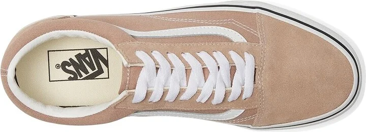 Vans Old Skool Skate Shoes Color Theory Warm Taupe : Men's 3.5 - Women's 5 Medium, Canvas/Rubber/Suede - Image 2