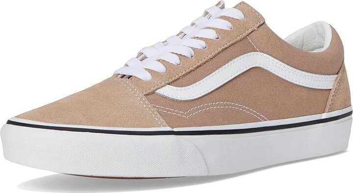 Vans Old Skool Skate Shoes Color Theory Warm Taupe : Men's 3.5 - Women's 5 Medium, Canvas/Rubber/Suede - Image 5