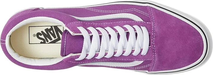 Vans Old Skool Skate Shoes Color Theory Willowherb : Men's 5.5 - Women's 7 Medium, Canvas/Rubber/Suede - Image 2